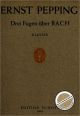 Titelbild für ED 3959 - 3 FUGEN UEBER BACH