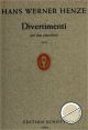 Titelbild für ED 5444 - DIVERTIMENTI (1964)