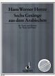 Titelbild für ED 8999 - 6 GESAENGE AUS DEM ARABISCHEN
