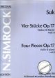 Titelbild für EE 0763 - 4 STUECKE 2 OP 17