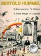 Titelbild für EE 2943 - 10 KLAVIERSTUECKE FUER KINDER OP 56B