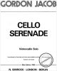 Titelbild für EE 3183 - CELLO SERENADE
