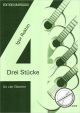 Titelbild für EM 4009 - 3 STUECKE FUER VIER GITARREN
