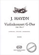 Titelbild für EMB 13555 - KONZERT G-DUR HOB 7/4 - VL ORCH