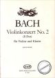 Titelbild für EMB 1601 - KONZERT 2 E-DUR BWV 1042 - VL S