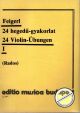 Titelbild für EMB 2377 - 24 VIOLIN UEBUNGEN 1