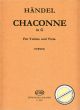 Titelbild für EMB 8008 - CHACONNE G-DUR