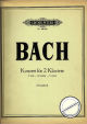 Titelbild für EP 2200B - KONZERT C-MOLL BWV 1060 - 2 KLA