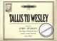 Titelbild für EPH 1034 - TALLIS TO WESLEY 28