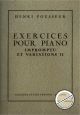 Titelbild für ESZ 5541 - EXERCICES POUR PIANO