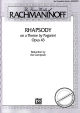 Titelbild für F 02310 - RHAPSODIE OP 43 (PAGANINI THEMA)
