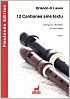 Titelbild für FE -M238 - 12 Cantiones sine textu