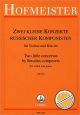 Titelbild für FH 2743 - 2 KLEINE KONZERTE RUSSISCHER KOMPONISTEN