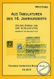 Titelbild für FH 2819 - AUS TABULATUREN DES 16 JAHRHUNDERTS
