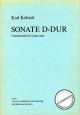 Titelbild für FH 4040 - SONATE D-DUR