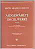 Titelbild für FORBERG 25035 - AUSGEWAEHLTE ORGELWERKE 3