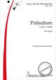 Titelbild für FUE 249 - PRAELUDIUM G-DUR