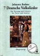 Titelbild für GA 531 - 7 DEUTSCHE VOLKSLIEDER