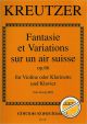 Titelbild für GM 1243 - FANTASIE ET VARIATIONS SUR UN AIR SUISSE OP 66