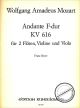 Titelbild für GM 249 - ANDANTE F-DUR KV 616