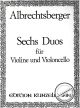 Titelbild für GM 56 - 6 DUETTE