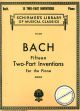 Titelbild für GS 25979 - 15 ZWEISTIMMIGE INVENTIONEN BWV 772-786