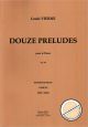 Titelbild für HENN 371-378 - 12 PRELUDES OP 38