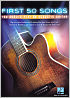 Titelbild für HL 131209 - FIRST 50 SONGS YOU SHOULD PLAY ON ACOUSTIC GUITAR