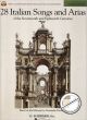 Titelbild für HL 50485631 - 28 ITALIAN SONGS + ARIAS OF THE 17TH + 18TH CENTURIES -