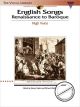 Titelbild für HL 740179 - ENGLISH SONGS - RENAISSANCE TO BAROQUE