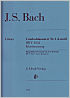 Titelbild für HN 1380 - Konzert 1 d-moll BWV 1052