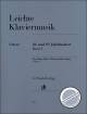 Titelbild für HN 167 - LEICHTE KLAVIERMUSIK 1 AUS 2 JAHRHUNDERTEN