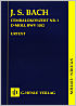 Titelbild für HN 7380 - Konzert 1 d-moll BWV 1052