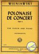 Titelbild für IMC 2627 - POLONAISE DE CONCERT D-DUR OP 4