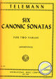 Titelbild für IMC 3184 - 6 KANONISCHE SONATEN