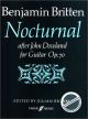 Titelbild für ISBN 0-571-50005-6 - NOCTURNAL AFTER DOWLAND OP 70