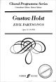 Titelbild für ISBN 0-571-51325-5 - 5 PARTSONGS OP 12