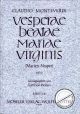 Titelbild für M 68812-00 - VESPRO DELLA BEATA VIRGINE - MA
