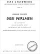 Titelbild für M 80033 - 3 PSALMEN