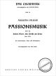 Titelbild für M 80052-00 - PASSIONSMUSIK UEBER DIE DIE 7 WORTE