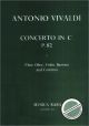 Titelbild für MR 1143 - CONCERTO C-DUR RV 88 P 82