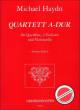 Titelbild für N 2333 - QUARTETT A-DUR