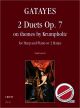 Titelbild für Orpheus -MAG223 - 2 DUETS OP 7 ON THEMES BY KRUMPHOLTZ