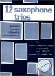 Titelbild für PROBK 01196 - 12 SAXOPHONE TRIOS