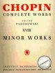 Titelbild für PWM 1725 - COMPLETE WORKS 18 - MINOR WORKS
