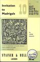 Titelbild für STAINER -B451 - INVITATION TO MADRIGALS 10