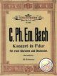 Titelbild für STEIN 2145 - KONZERT F-DUR - KLAV ORCH