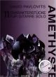 Titelbild für SY 2685 - AMETHYSTE - 11 CHARAKTERSTUECKE