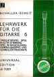 Titelbild für UE 11221 - LEHRWERK FUER GITARRE 5