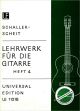 Titelbild für UE 11218 - LEHRWERK FUER GITARRE 4